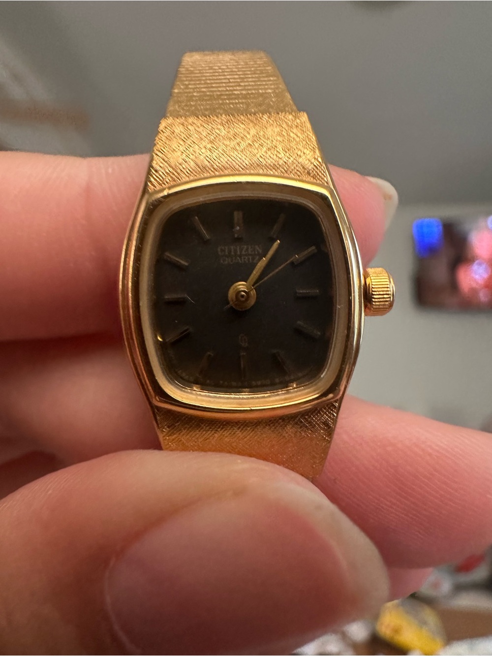 Citizen Vintage Gold Cocktail Watch